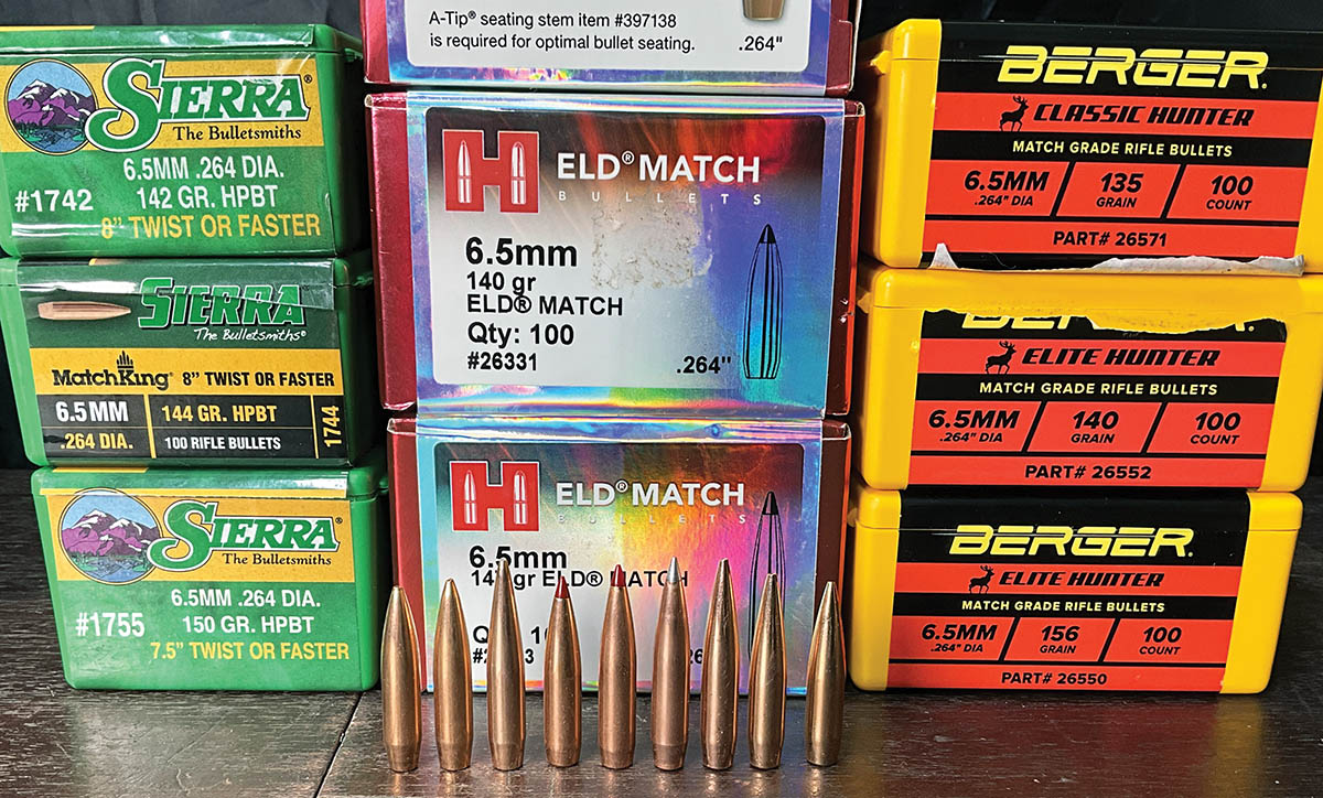 Long-range shooting requires heavy-for-caliber bullets with a secant ogive.